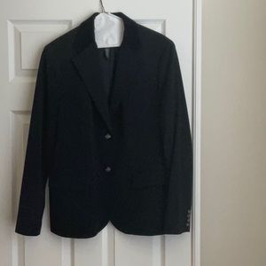 Ralph Lauren Black Wool Blazer